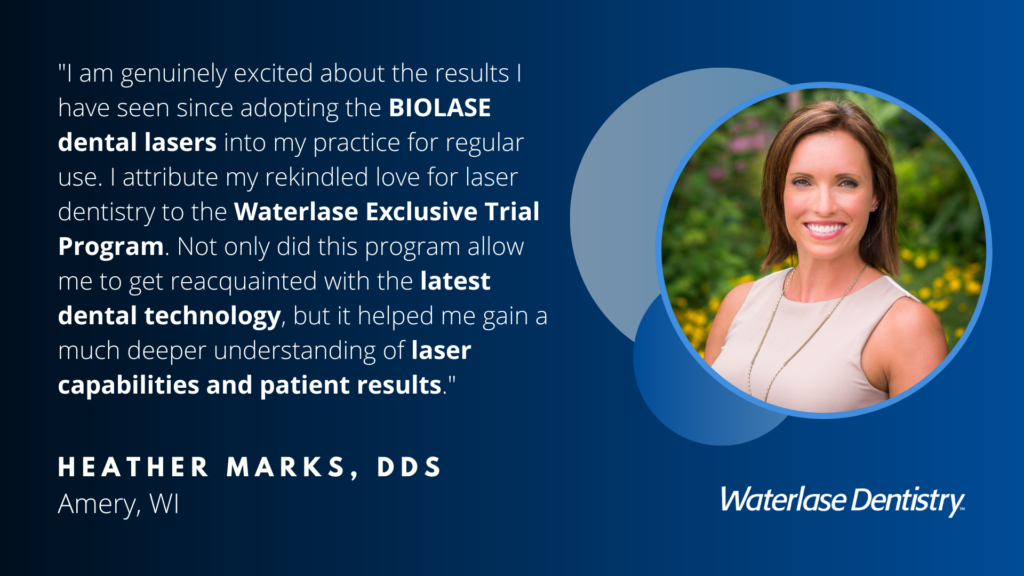 Waterlase Laser Dentist - Dr. Heather Marks