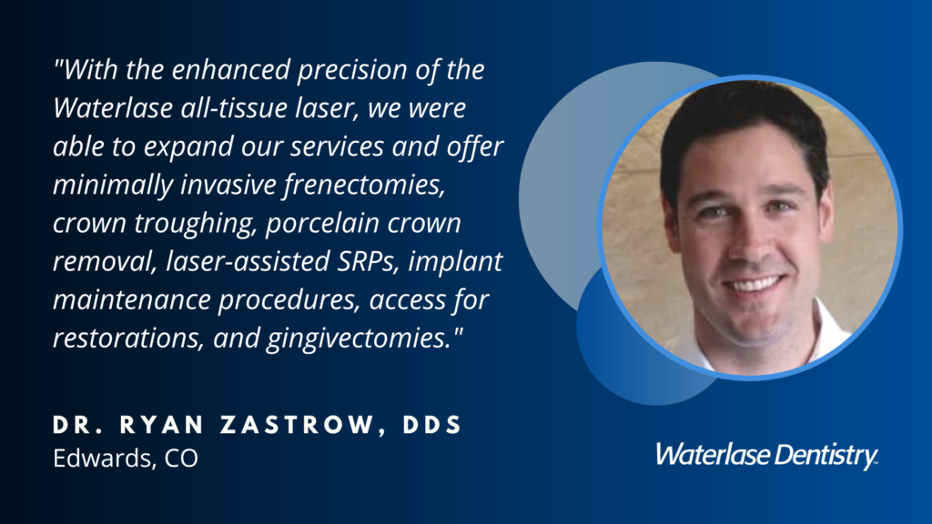 Waterlase Laser Dentist - Dr. Ryan Zastrow