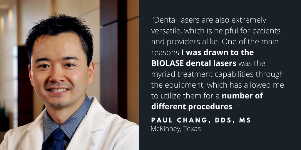 Waterlase Dentist - Dr. Paul Chang