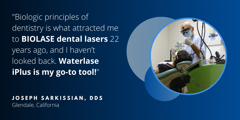 Waterlase Dentist - Dr. Joseph Sarkissian