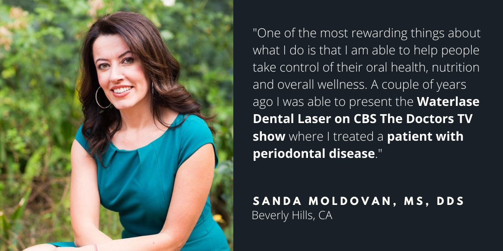 Waterlase Dentist - Sanda Moldovan, MS, DDS